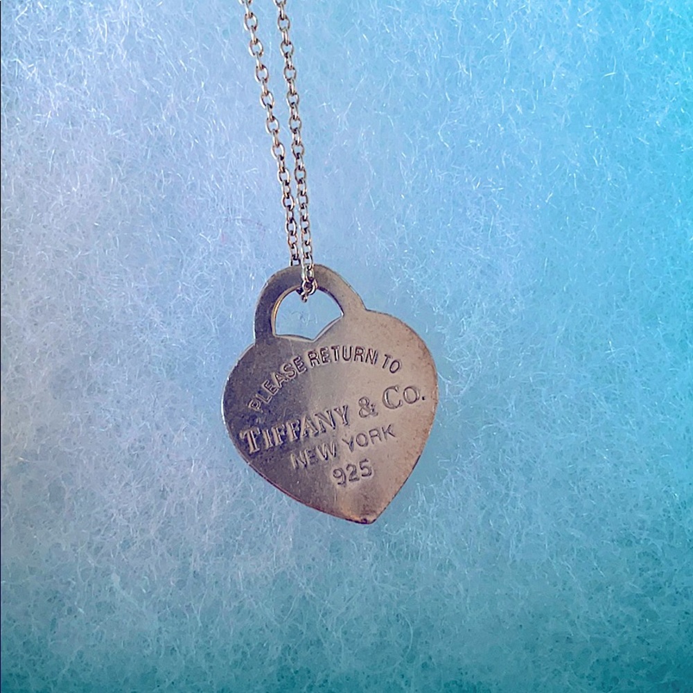 Tiffany Heart Tag Pendant